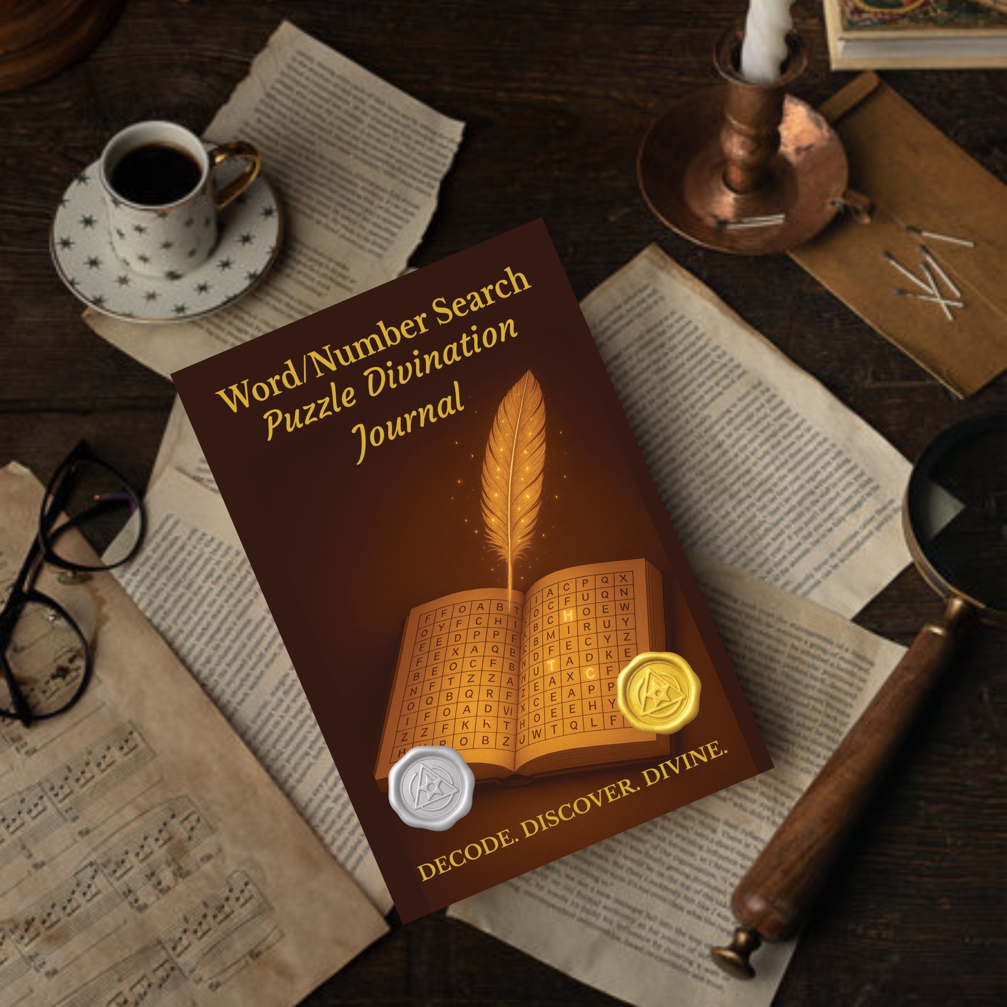Word Search Divination Journal